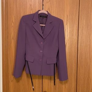 Anne klein purple suit